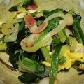 ヨシヨッシー's cooksnap of when they made 簡単に♪ほうれん草とハムマヨネーズ炒め♡.