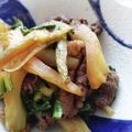 まみお✳'s cooksnap of when they made セロリ大量消費＊牛肉とセロリのピリ辛炒め.