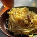 クック7IVB1P☆'s cooksnap of when they made とろけるチーズで！もっと濃厚カルボナーラ.