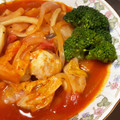 gumicook's cooksnap of when they made 簡単美味しい！鶏肉白菜のトマト煮.
