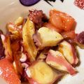 おさけだいすき♬'s cooksnap of when they made ✿鯛のカルパッチョ柚子胡椒ドレッシング✿.