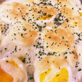 なーなちゃん's cooksnap of when they made 白菜とゆで卵のグラタン.