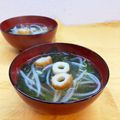 horseland's cooksnap of when they made ちくわ、ワカメ、モヤシの味噌汁.