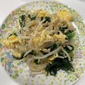 Tomomims's cooksnap of when they made もやしと卵のマヨ炒め★塩Ver★.