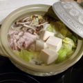 nana_tenjo's cooksnap of when they made 鶏の水炊き鍋♪簡単味ポンのタレ.