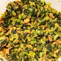 お花宮's cooksnap of when they made 超簡単！鮭フレークと小松菜炒め.
