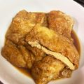 peko628's cooksnap of when they made きつねうどんのおあげ.