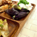 だりりラブ's cooksnap of when they made 冷やしナスとたたき長いものサラダ.