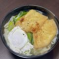 Nilmini's cooksnap of when they made きつねうどん.