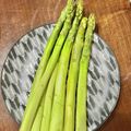 ひよこのおにぎり's cooksnap of when they made グリルで簡単☆太アスパラガスの塩焼き.