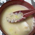 じゃりてん's cooksnap of when they made 残った味噌汁でオートミールねこまんま☆.