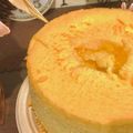homecafe☆'s cooksnap of when they made ふわぷる♡グルテンフリー豆乳米粉シフォン.