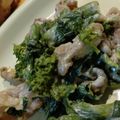 さぁ★たぁ★'s cooksnap of when they made 菜の花と豚肉のマヨネーズ炒め.