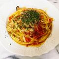 ナピト's cooksnap of when they made 塩トマト　de　秋のパスタ.