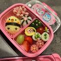クック6NTPRI☆'s cooksnap of when they made コロコロ♪俵deヒヨコちゃん＊キャラ弁.