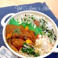 YUH♡ママ's cooksnap of when they made 冷凍ハンバーグで煮込みハンバーグ風.
