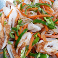 いくぽぽぽん's cooksnap of when they made 【超節約】ちくわ南蛮漬け.