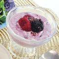 ちび☆あず's cooksnap of when they made オートミール　ヨーグルト　ブルーベリー.