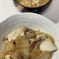 クックZFKRE9☆'s cooksnap of when they made 肉豆腐、中華スープ.