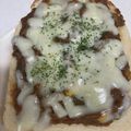 snow012's cooksnap of when they made 少し余ったカレーで！チーズカレートースト.