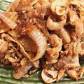 MEME72's cooksnap of when they made 簡単おいしい！玉ねぎたっぷり豚の生姜焼き.