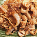 MEME72's cooksnap of when they made 簡単おいしい！玉ねぎたっぷり豚の生姜焼き.