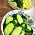 ＭEGUMI❤︎'s cooksnap of when they made きゅうりの浅漬け.