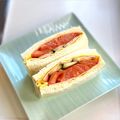 かっちゃん杉's cooksnap of when they made ベトベトにならない①トマトのサンドイッチ.