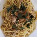 ＊kyoko＊'s cooksnap of when they made 麺つゆとツナの和風パスタ.