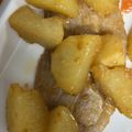 H♡S's cooksnap of when they made 新じゃがと豚肉の味噌にんにく炒め.