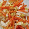 颯＆楓's cooksnap of when they made 白菜大量消費！白菜とにんじんの塩サラダ.