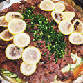 バンヌ's cooksnap of when they made 簡単おもてなし夕飯☆牛こまのレモン塩炒め.