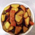 hanmahanma's cooksnap of when they made さつま揚げとさつま芋の煮物.