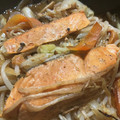 5月6月's cooksnap of when they made フライパンで鮭のちゃんちゃん焼き.