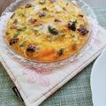かわゆう1211's cooksnap of when they made ブロッコリーとチーズのフリッタータღ.