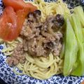 kinkinsan's cooksnap of when they made 簡単給食　ジャージャー麺.