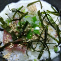 ミドリ５５'s cooksnap of when they made マグロたたきのとろろ丼★.