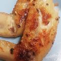 ブランシュkuu's cooksnap of when they made 魚焼きグリルで手羽先.