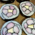 お抹茶らぶ's cooksnap of when they made ひな祭りやお祝いに✿桃の飾り巻き寿司✿.