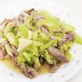てらさわん's cooksnap of when they made 豚こまときゃべつの塩こうじ和え.