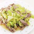 てらさわん's cooksnap of when they made 豚こまときゃべつの塩こうじ和え.