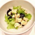 悠LOVE航's cooksnap of when they made リーフレタスと豆腐のサラダ♪しらす海苔☆.