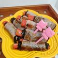 まこさんど's cooksnap of when they made ベーコンとカニカマと韓国海苔とチーズ焼き.