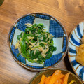 みーのむし”'s cooksnap of when they made ほうれん草と干しエビのお浸し.