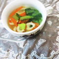 めみたん☆'s cooksnap of when they made 簡単★小松菜とちくわのスープ(吸い物)✿.