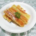＠迷子＠'s cooksnap of when they made 春巻きの皮で♪簡単美味しいシュガーラスク.