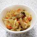 ＠迷子＠'s cooksnap of when they made 冷凍きのこで 極旨炊き込みご飯・おこわ❀.