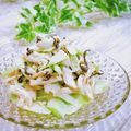 Satoco❋'s cooksnap of when they made セロリとささみの塩昆布サラダ.