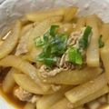 愛とココ's cooksnap of when they made 大根と豚肉の甘ピリ炒め煮.