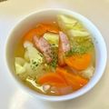 azbjbn's cooksnap of when they made 野菜たっぷり簡単時短ポトフ風スープ。.